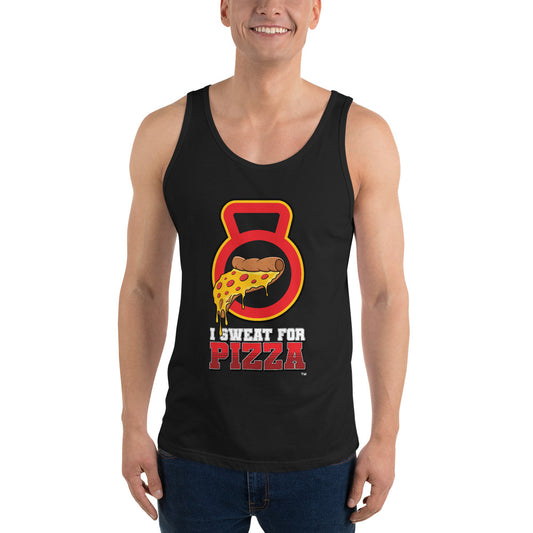 "I Sweat for Pizza" - Unisex Tank Top