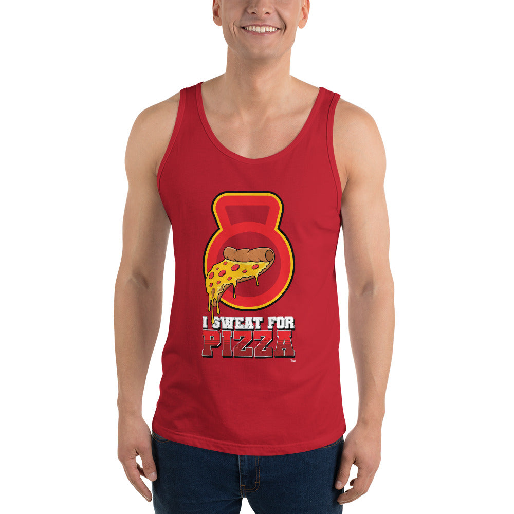 "I Sweat for Pizza" - Unisex Tank Top